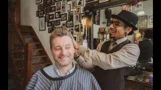 💈 A Dutch Masterpiece!  HAIRCUT & HAIR STYLING At Gio’s Chop Shop | Netherlands