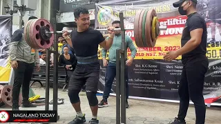 Powerlifting competition in Kohima, Nagaland / Strongman of Nagaland.