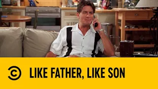 Like Father, Like Son | Two and A Half Men | Comedy Central Africa