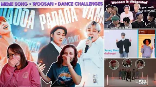 ATEEZ (에이티즈) Meme Song + Woosan Compilation + TikTok Dance Challenge + The Silence of IDOL Reaction