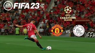 Epic Comeback: Manchester United vs Ajax | FIFA 23 Gameplay