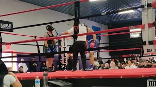 First Amateur Boxing Match Round 3