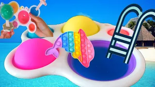 #ASMR Fidget Toys #TikTok Compilation #DIY POP IT Simple dimple satisfying relaxing toys