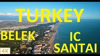 Turkey. Belek. IC Santai. Flight kopter. 4K Quality