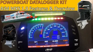 AiM MXS 1.0 Features and Overview (Powerboat Datalogger Kit)