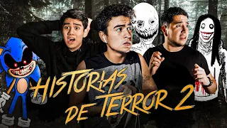 HISTORIAS DE TERROR 2! - SONIC.EXE, JEFF THE KILLER,  THE RAKE - Changovisión
