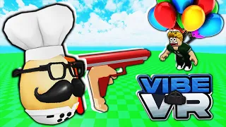 TROLLING KIDS IN NEW ROBLOX VR GAME | Vibe VR Remastered