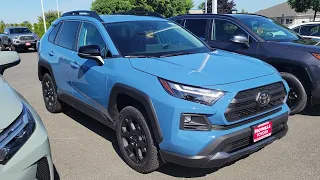 2022 Toyota RAV4 TRD Off-Road AWD in Cavalry Blue