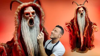 I Made a HUGE Epic KRAMPUS Figure from Scratch!