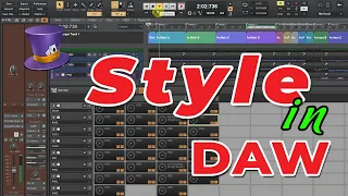 Yamaha Style editing with Music software (DAW) on PC - processing MIDI data with Cakewalk by BandLab