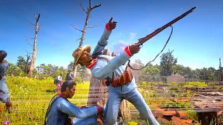 US Army vs Cuban Military | Red Dead Redemption 2 NPC Wars 87