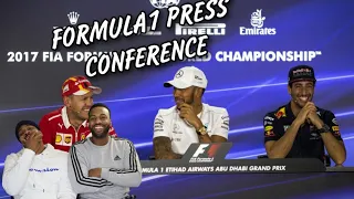 THEY PLAY TOO MUCH LOL 😂! NBA FANS react to f1 press conferences are a mess🏎