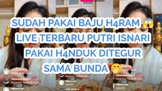 LIVE TERBARU PUTRI ISNARI PAKAI HANDUK SAMPAI DITEGUR SAMA BUNDA #putriisnari #penyanyi #cantik