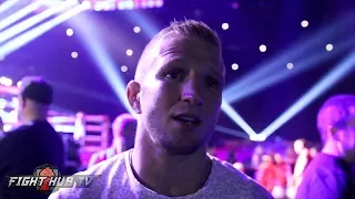 TJ Dillashaw on Jose Aldo "I dont see the fighter I use to see in the past!"