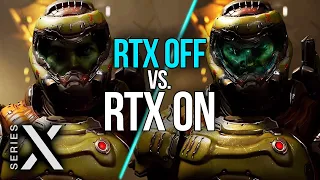 DOOM Eternal | Raytracing Upgrade Graphics Comparison | Xbox Series X 4K Gameplay