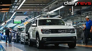 2024 Volkswagen Atlas Production | Car Manufacturing Process ! How Cars Are Made?