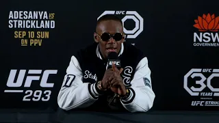 Israel Adesanya + Eugene Bareman Post-Fight Press Conference | UFC 293