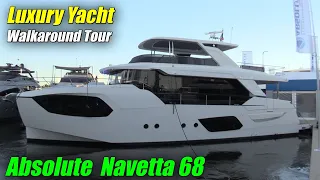 Refined & Attractive ! 2023 Absolute Navetta 68