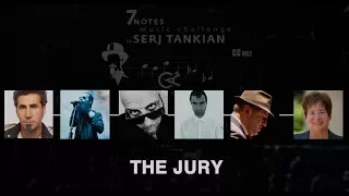 Meet the Jury of 7 Notes music challenge by Serj Tankian