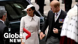 Royal fans divided by Prince Harry and Meghan Markle at Queen's Platinum Jubilee