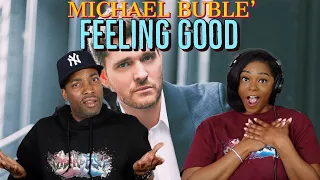 First Time Hearing Michael Bublé -  “Feeling Good” (Cover) Reaction | Asia and BJ