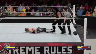 Roman Reigns Vs AJ Styles WWE Extreme Rules 2016