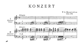 Mozart: Piano Concerto No. 20 in D Minor, K. 466 - Maria João Pires, 1975 - MHS 824597 (SCORE)
