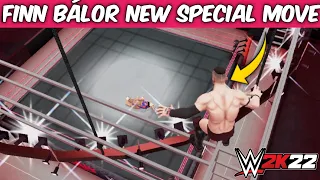 Finn Bálor Special Move From Top Of Cage | WWE 2K22 | WWE MAYHEM @WWE