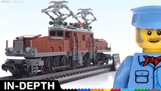 Actually flawed, yet still desirable: LEGO Crocodile Locomotive in review! 10277