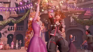 Kingdom Hearts 3 All Tangled Cutscenes