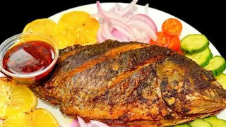 TASTY AIR FRYER WHOLE FISH / FRIED FISH TILAPIA