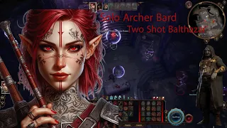 Solo Bard two Shot Balthazar Honor Mode