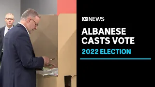 Labor leader Anthony Albanese speaks to media after casting vote | ABC News