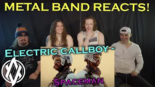 Electric Callboy - Spaceman REACTION | Metal Band Reacts!