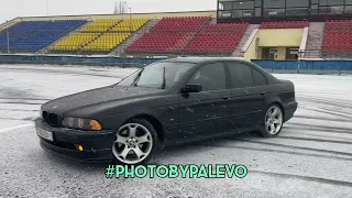 bmw e39 525d m57 winter drift