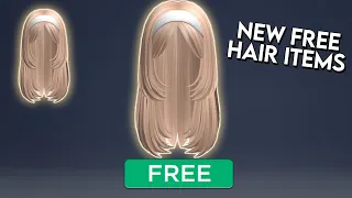 GET THESE NEW FREE HAIRS JUST RELEASED IN ROBLOX  HURRY DONT MISS!