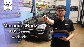 Mercedes Benz ML W164 Abs Sensor Wechseln | W164 Change abs sensor | VitjaWolf | Tutorial | HD