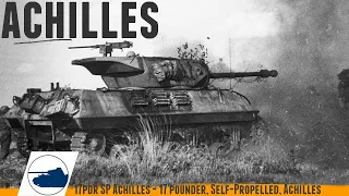 WW2 M10 Achilles 17pdr SP - Footage.