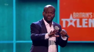 ROFL! Golden buzzer Comedian makes judges can't stop laughing  Semi final 5 Britain got talent 2017