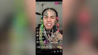 6ix9ine explains why he snitched...IG Live Highlights.