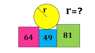 A Nice Geometry Problem | r=?