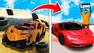 RIPARO LE SUPER AUTO PIÙ RICCHE DI GTA5 DISTRUTTE!!