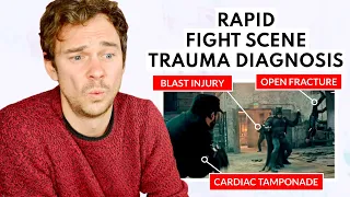 Batman v Superman Warehouse Scene Injuries Break Down // Rapid Fight Scene Trauma Diagnosis