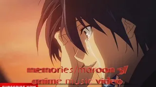 memories/maroon 5/anime music video