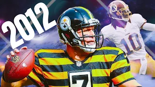 The FIRST GAME the Steelers Wore the Bumblebee Jerseys! (2012)