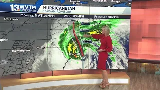 Tracking Hurricane Ian Friday