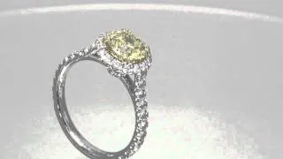 Yellow Diamond Ring