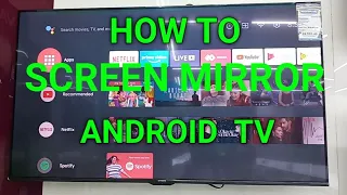 how to screen mirror on skyworth android tv