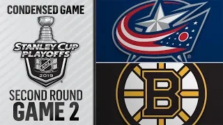 Columbus Blue Jackets vs Boston Bruins R2, Gm2 apr 27, 2019 HIGHLIGHTS HD