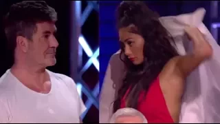 Nicole Sherzy STORMS OFF Stage After Simon Cowell Night of DRAMA! | The X Factor UK